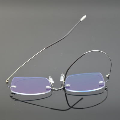 無框超輕純鈦防藍光平鏡 時尚與實用的完美結合
